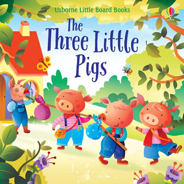 Usborne Books & More. Three Little Pigs Little Board Book, The