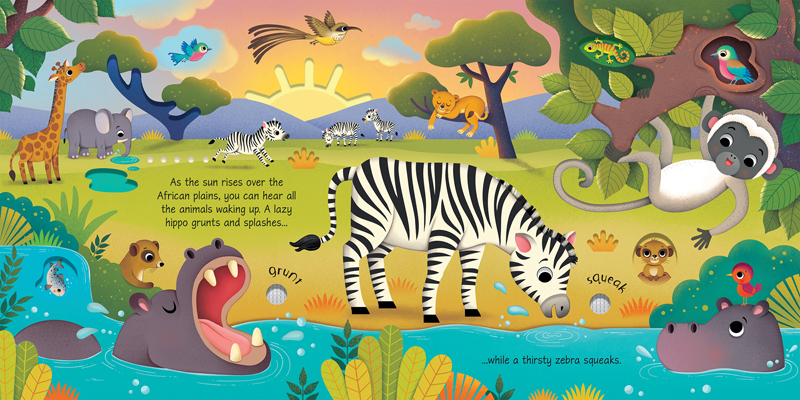 Usborne Books & More. Wild Animals Sound Book